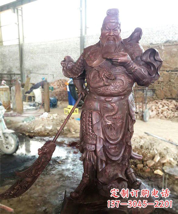 甘肃义薄云天关公像