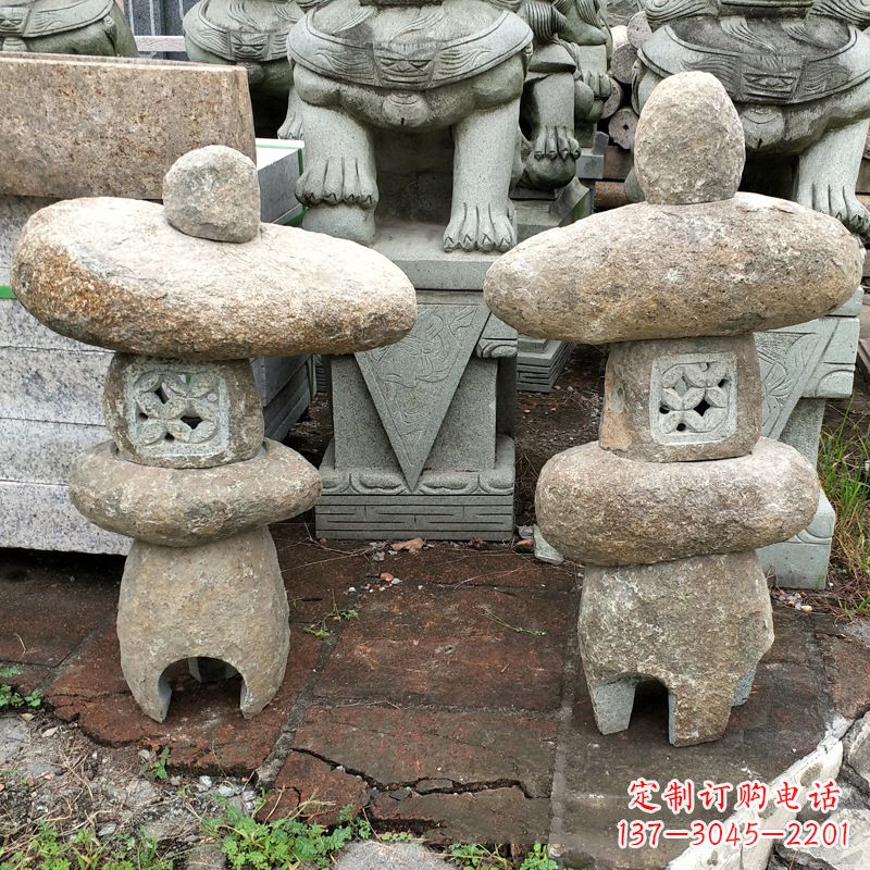 甘肃异形现代石灯笼