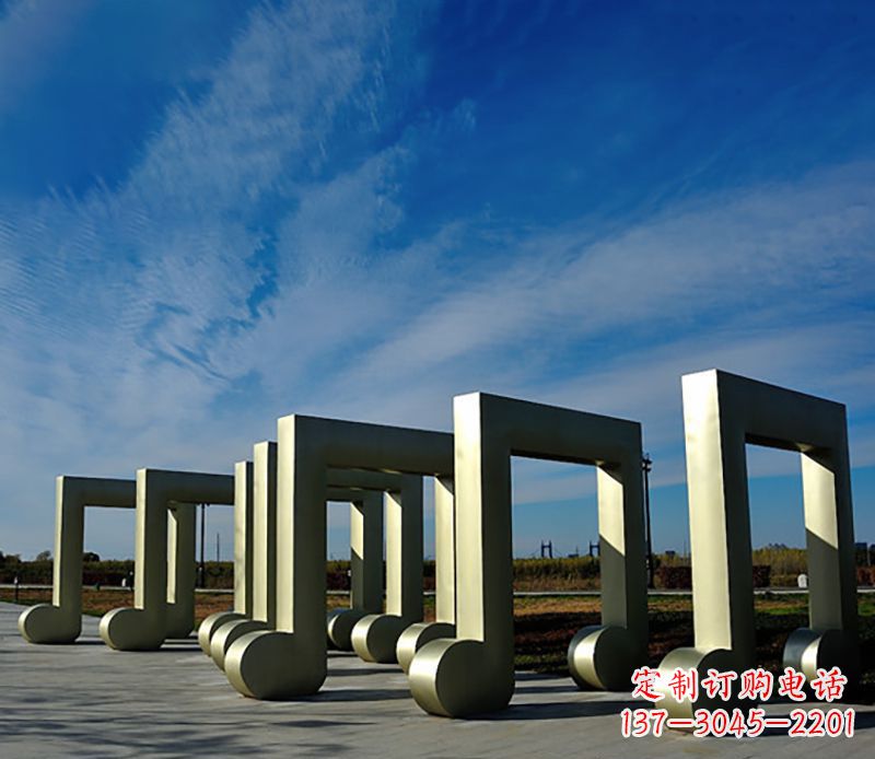 甘肃音符雕塑户外