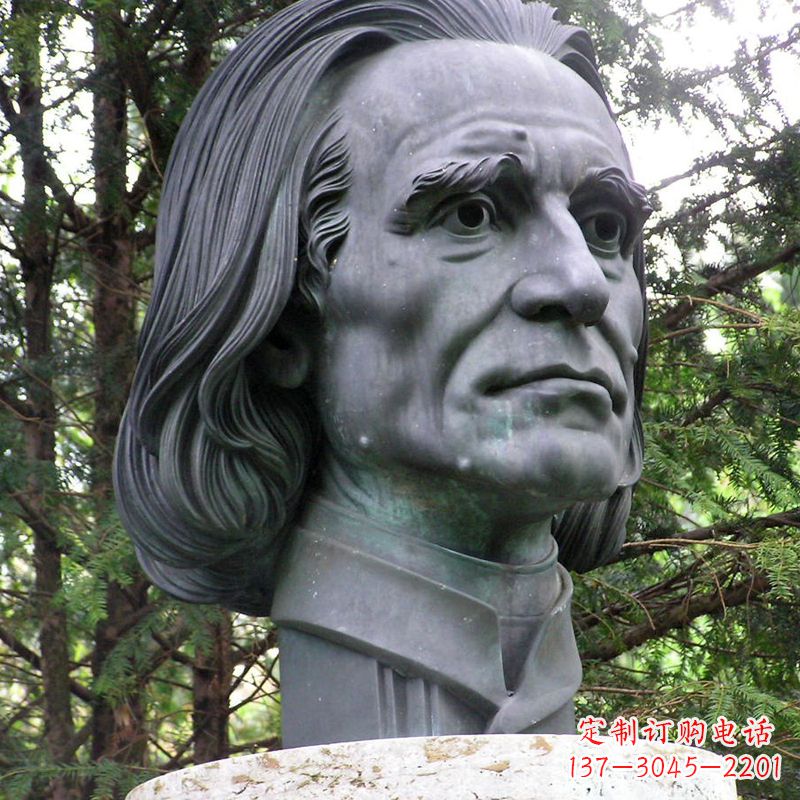 甘肃英国著名外科医生利斯特铜雕头像雕塑