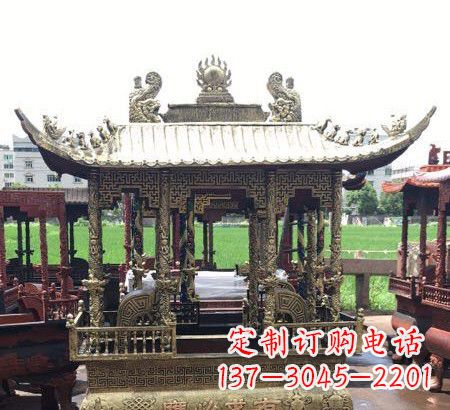 甘肃有求必应铜香炉