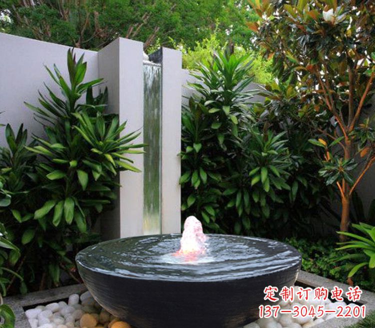 甘肃鱼缸石雕喷泉