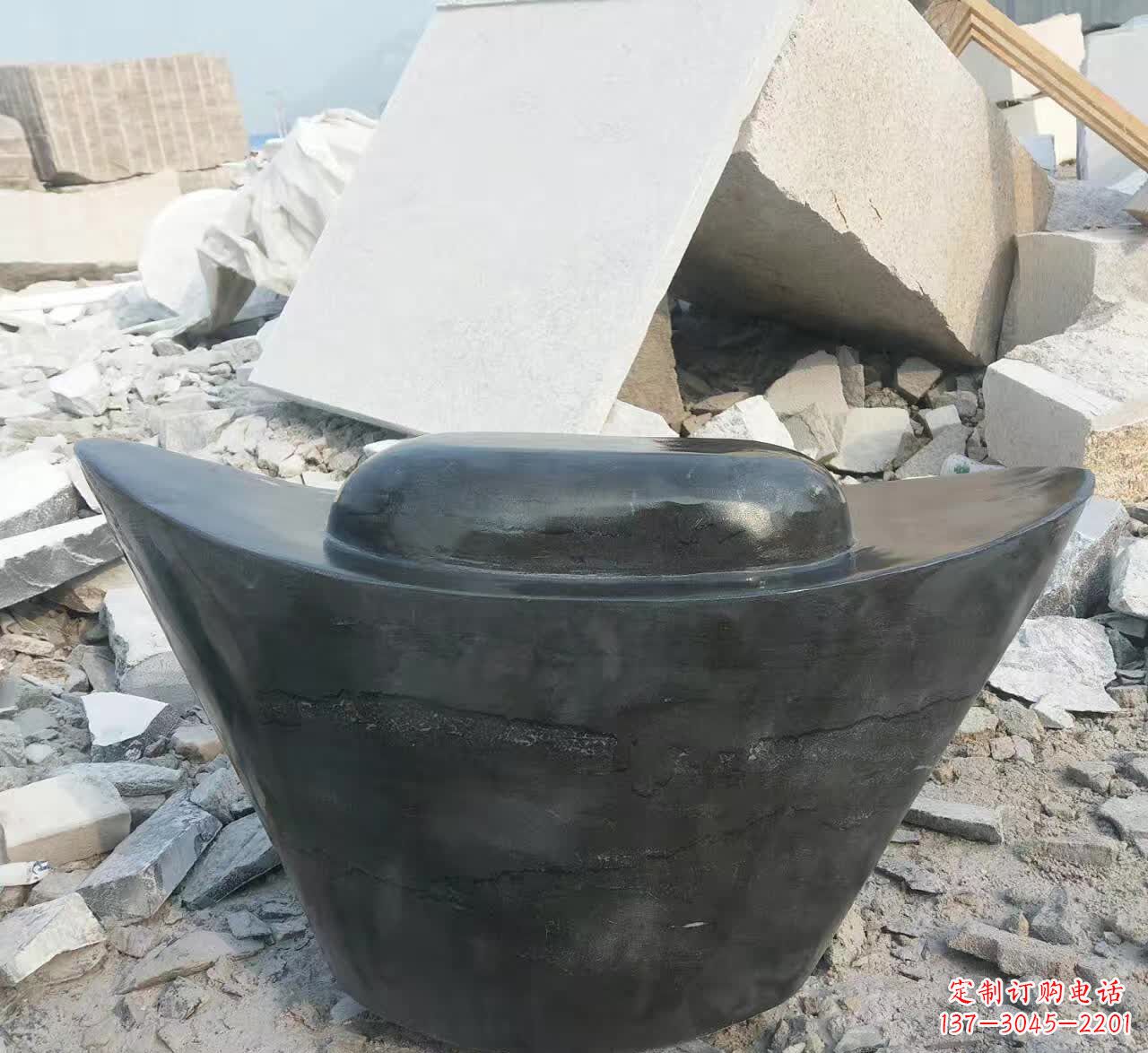 甘肃元宝景观石雕
