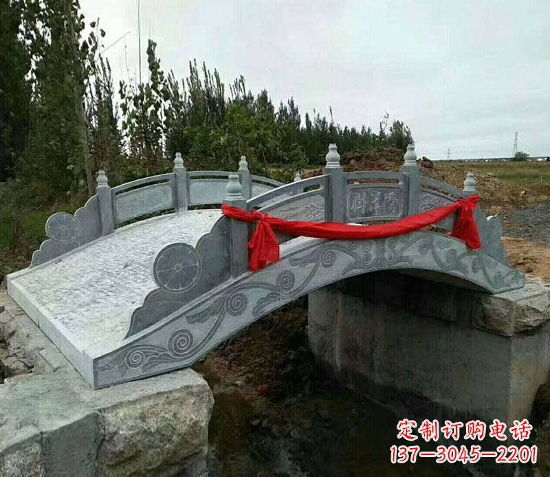 甘肃园林仿古石拱桥景观雕塑