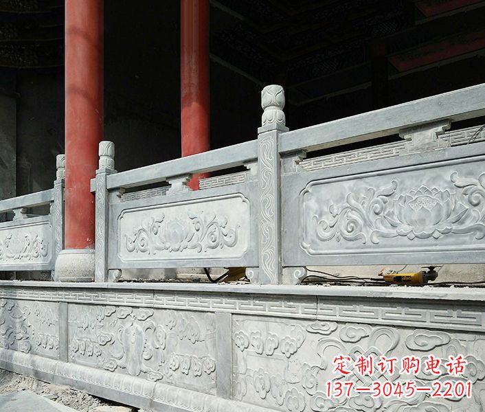 甘肃园林仿古石栏板景观石雕_1 (3)