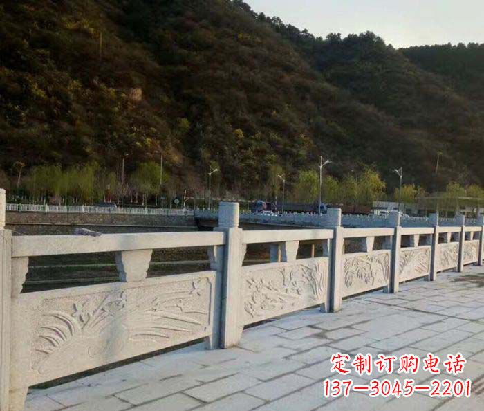 甘肃园林景观大理石浮雕栏板