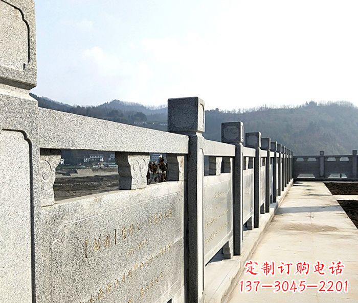 甘肃园林景观大理石栏板石雕 (14)