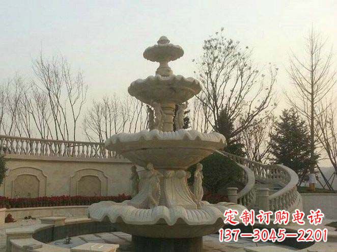 甘肃园林景观大型喷泉石雕 (2)