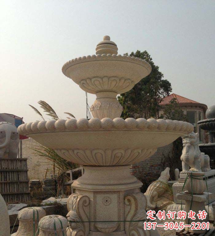 甘肃园林景观大型喷泉石雕