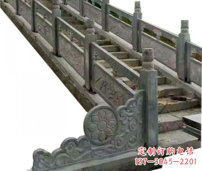 甘肃园林景观仿古石雕栏板 (4)