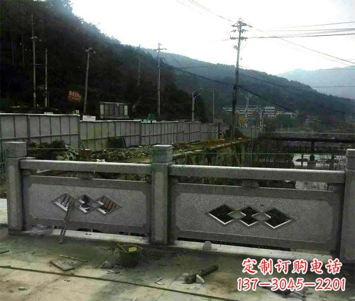甘肃园林景观仿古石浮雕栏板 (2)