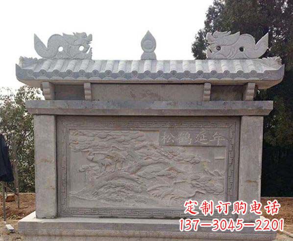 甘肃园林石影壁景观石雕