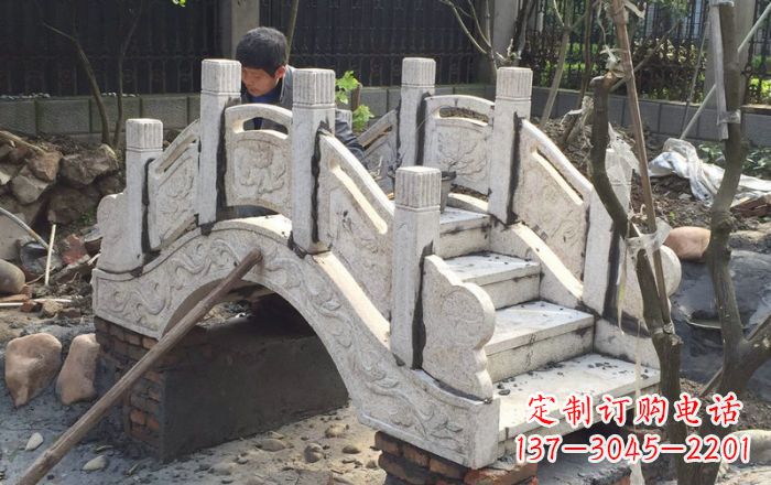 甘肃园林小型石拱桥 (2)