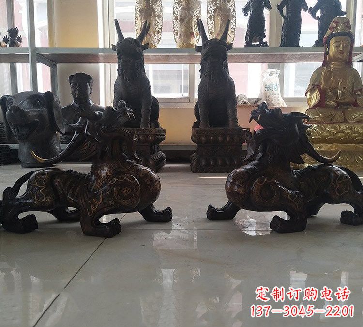 甘肃招财辟邪貔貅铜雕