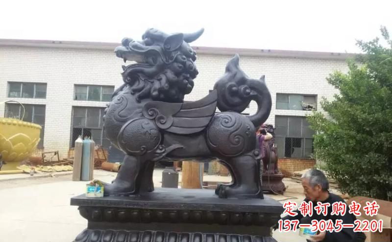 甘肃招财神兽貔貅铜雕