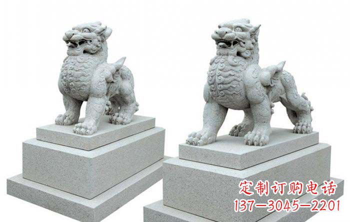 甘肃招财神兽貔貅石雕