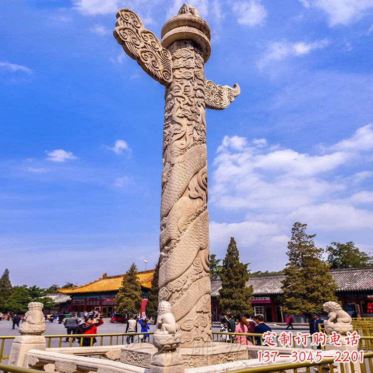 甘肃中国华表柱-景区园林景观装饰柱