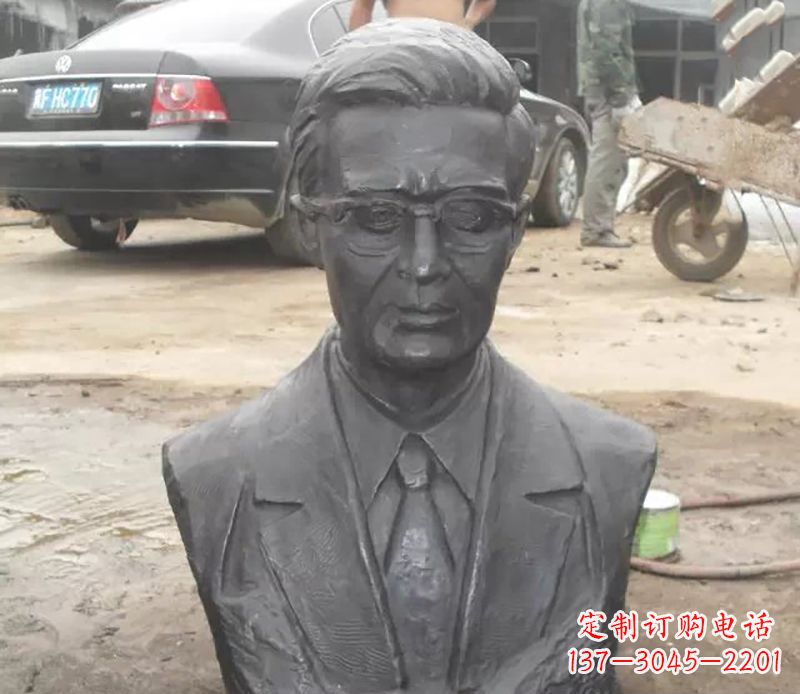 甘肃中国名人胸像铜雕