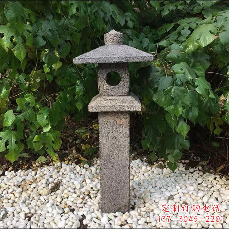 甘肃中式复古园林石灯