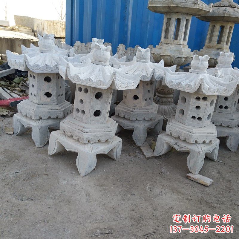 甘肃中式古代石灯笼
