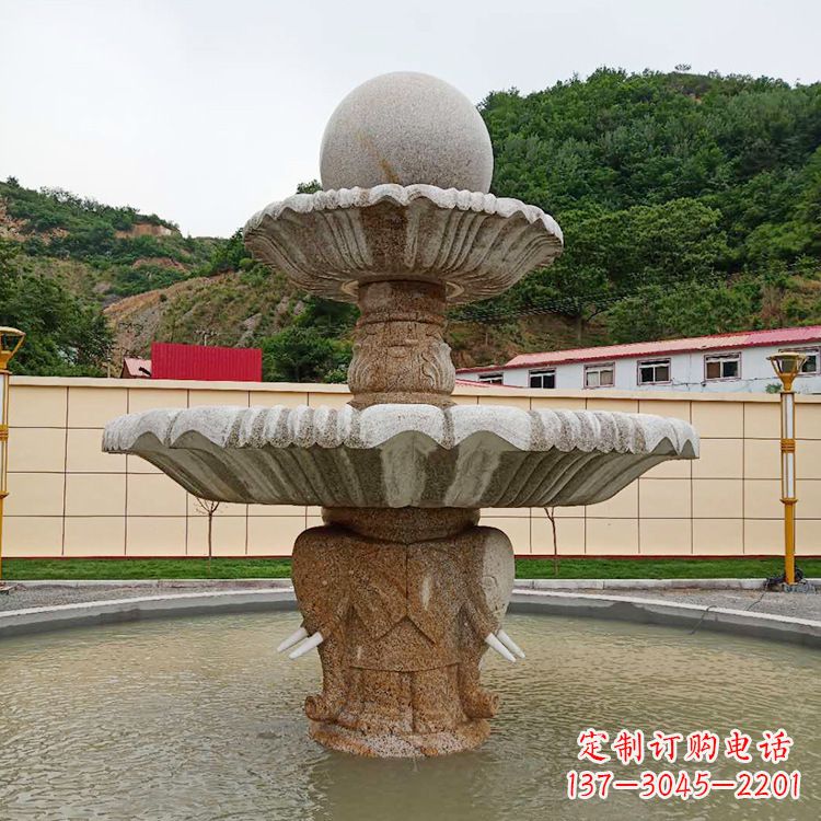 甘肃中式喷泉石雕