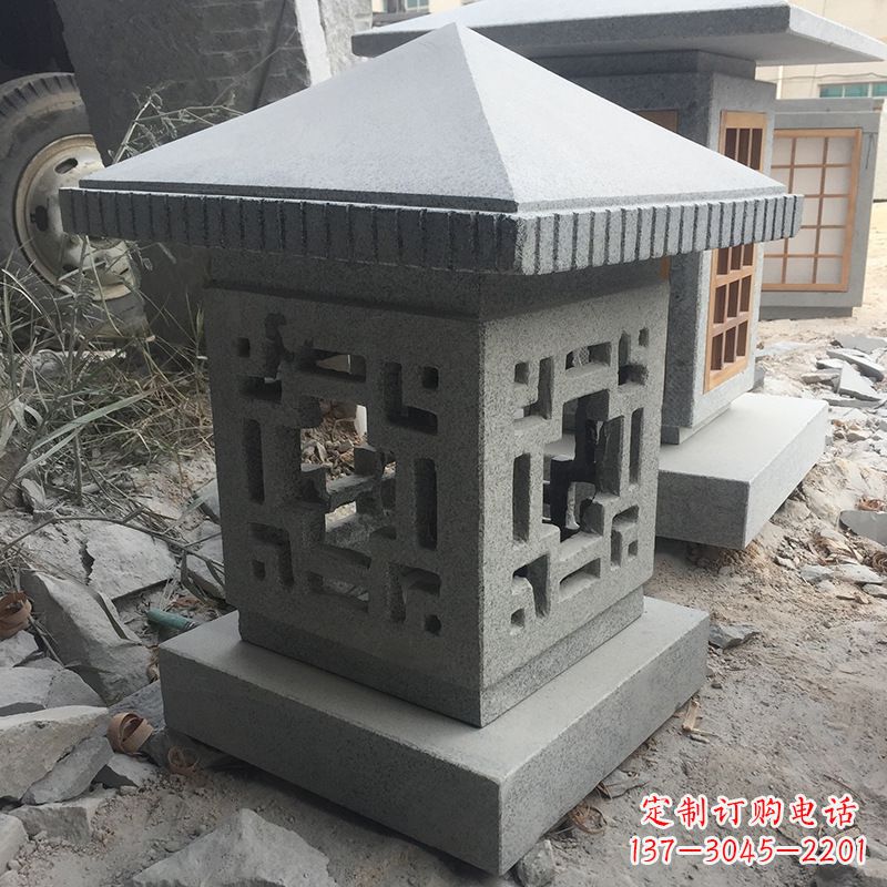 甘肃中式现代石灯笼