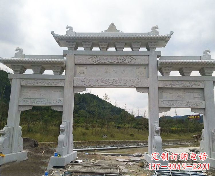 甘肃忠义石牌坊