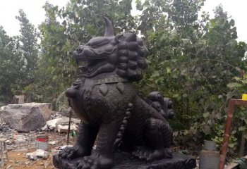 甘肃獬豸铸铜雕塑