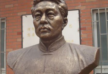 甘肃徐悲鸿胸像铜雕 