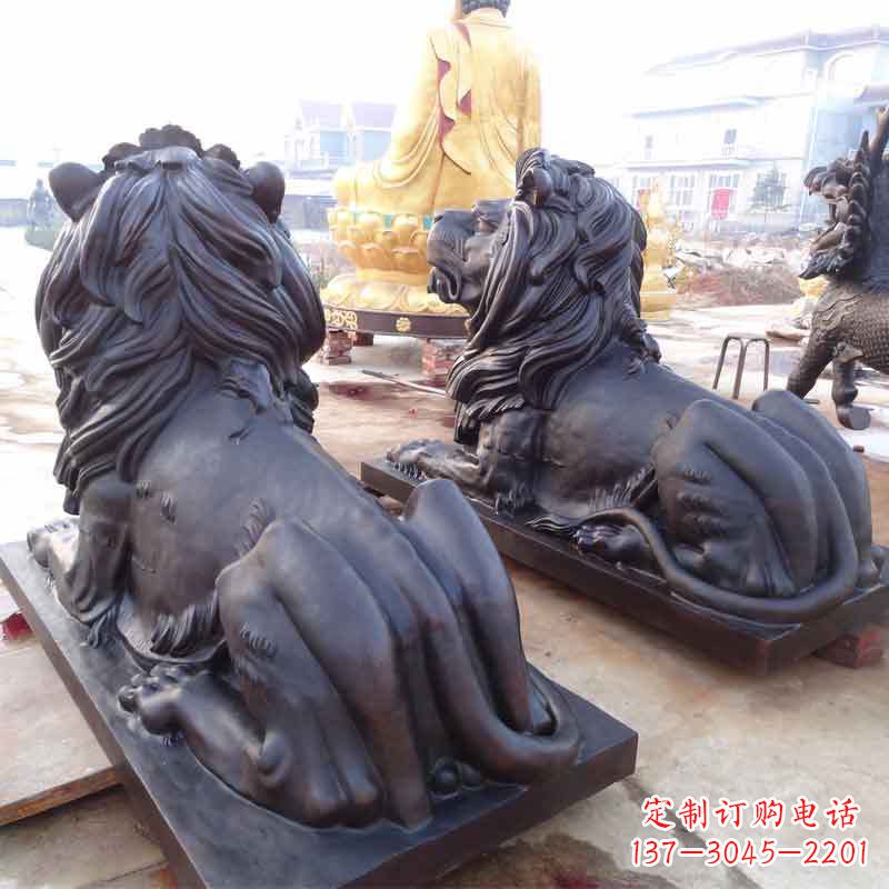 甘肃铸铜汇丰狮子