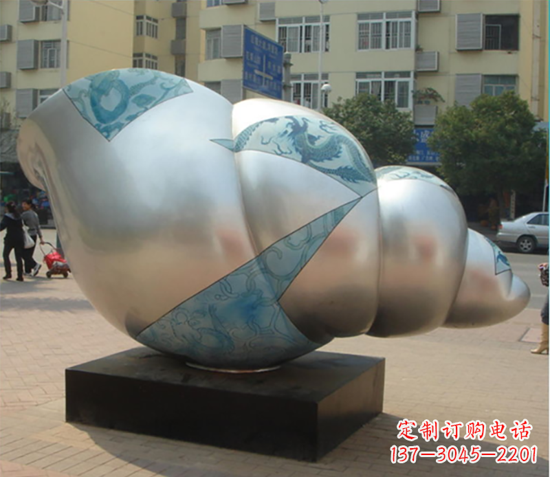 甘肃海螺雕塑不锈钢