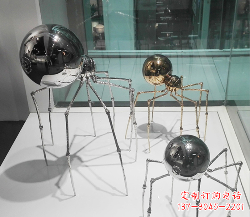甘肃实验室蜘蛛雕塑
