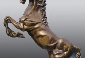 甘肃铸铜工艺-马雕塑