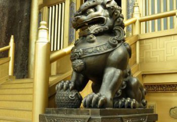 甘肃铸铜狮子北京狮铜雕