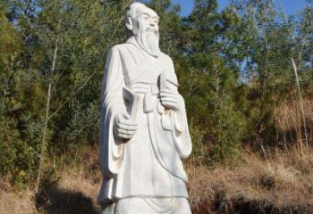 甘肃祖冲之汉白玉石雕像-公园景区中国古代名人雕塑